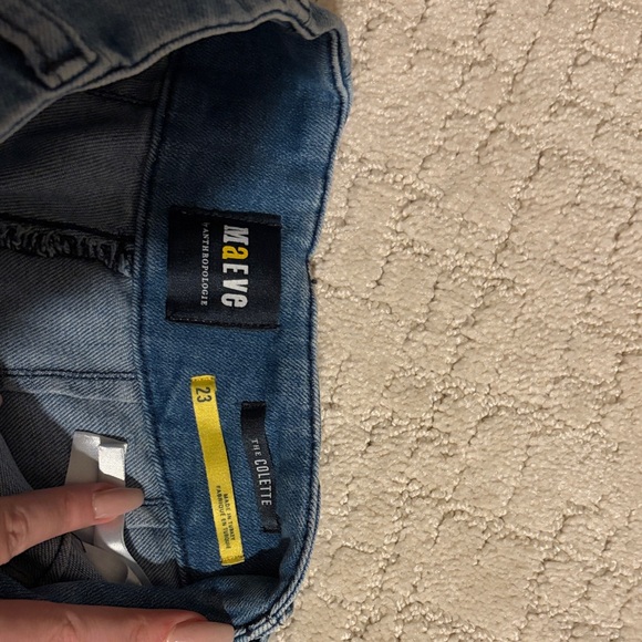 Anthropologie Blue Jean Shorts - Picture 2 of 3